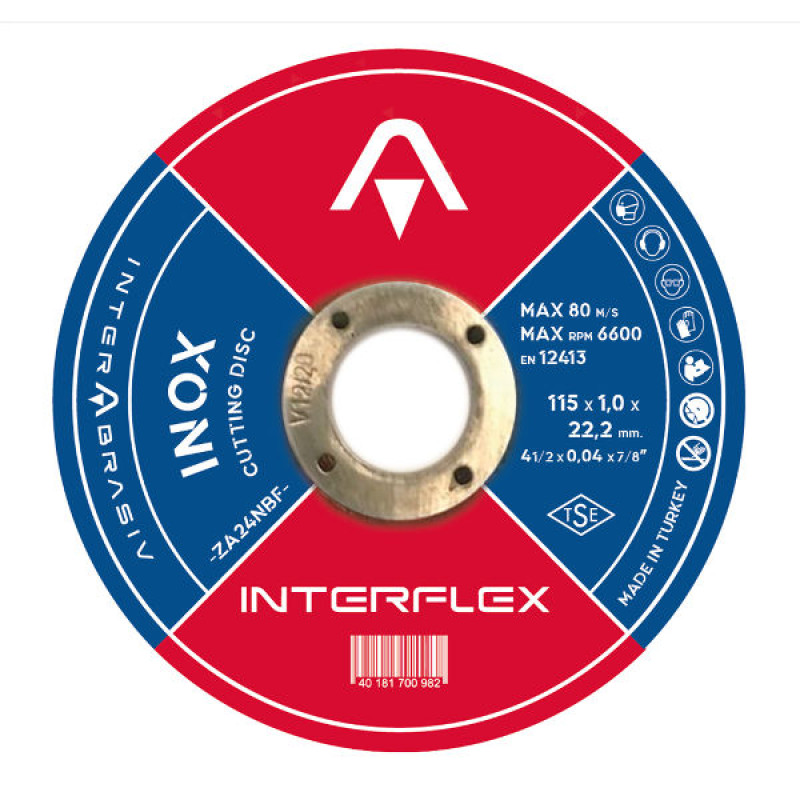 REZNA PLOČA ZA INOX 115x1x22.23 REZNA PLOČA ZA INOX 115x1x22.23