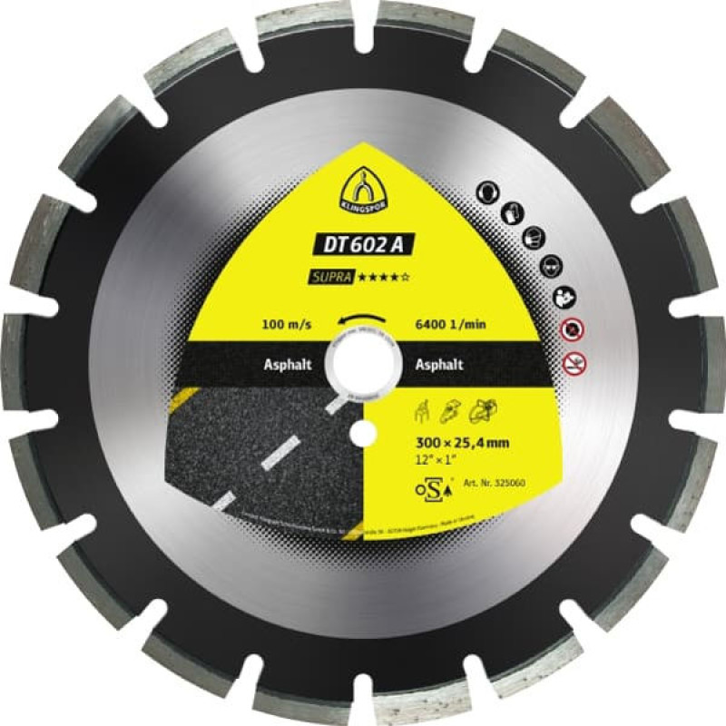 DT 602 A SUPRA DIJAMANTSKA TESTERA 400x20 (cena/komad)