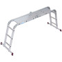 CORDA ARTICULATED UNIVERSAL LADDER 4x3 TREAD WITH PLATFORM 