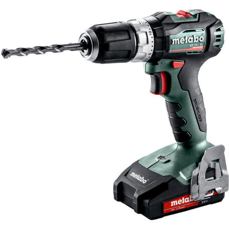 AKUMULATORSKA VIBRACIONA BUŠILICA/ZAVRTAČ SB 18 L BL 18V (2x2,0 Ah) AKUMULATORSKA VIBRACIONA BUŠILICA/ZAVRTAČ SB 18 L BL 18V (2x2,0 Ah)