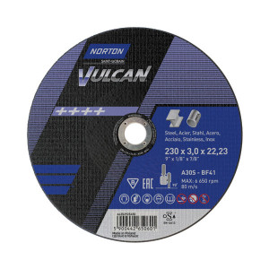 A 30 RBF VULCAN REZNA PLOČA 230x3x22.23 A 30 RBF VULCAN REZNA PLOČA 230x3x22.23