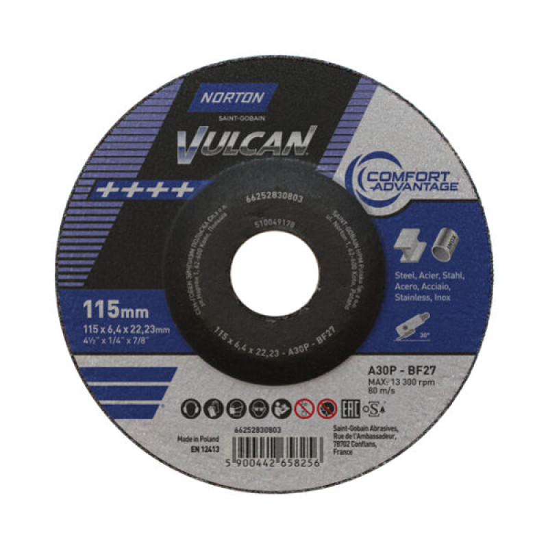 A30P VULCAN BRUSNE PLOČE 180x6.4x22.23 A30P VULCAN BRUSNE PLOČE 180x6.4x22.23