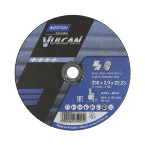 A 30 S VULCAN REZNA PLOČA 230x3x22.23 A 30 S VULCAN REZNA PLOČA 230x3x22.23