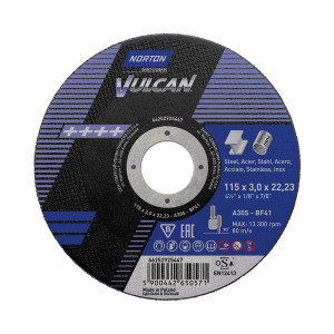A 30 S VULCAN REZNA PLOČA 115x3.0x22.23 A 30 S VULCAN REZNA PLOČA 115x3.0x22.23