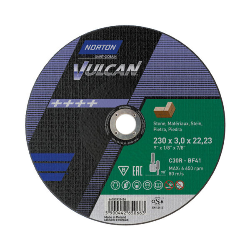 C 30 R VULCAN REZNE PLOČE ZA KAMEN 180x3x22.23 (cena/komad) C 30 R VULCAN REZNE PLOČE ZA KAMEN 180x3x22.23 (cena/komad)