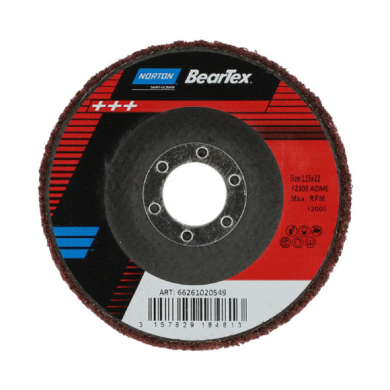 RAPID BLEND BEAR-TEX DISK 115x22.23 RAPID BLEND BEAR-TEX DISK 115x22.23