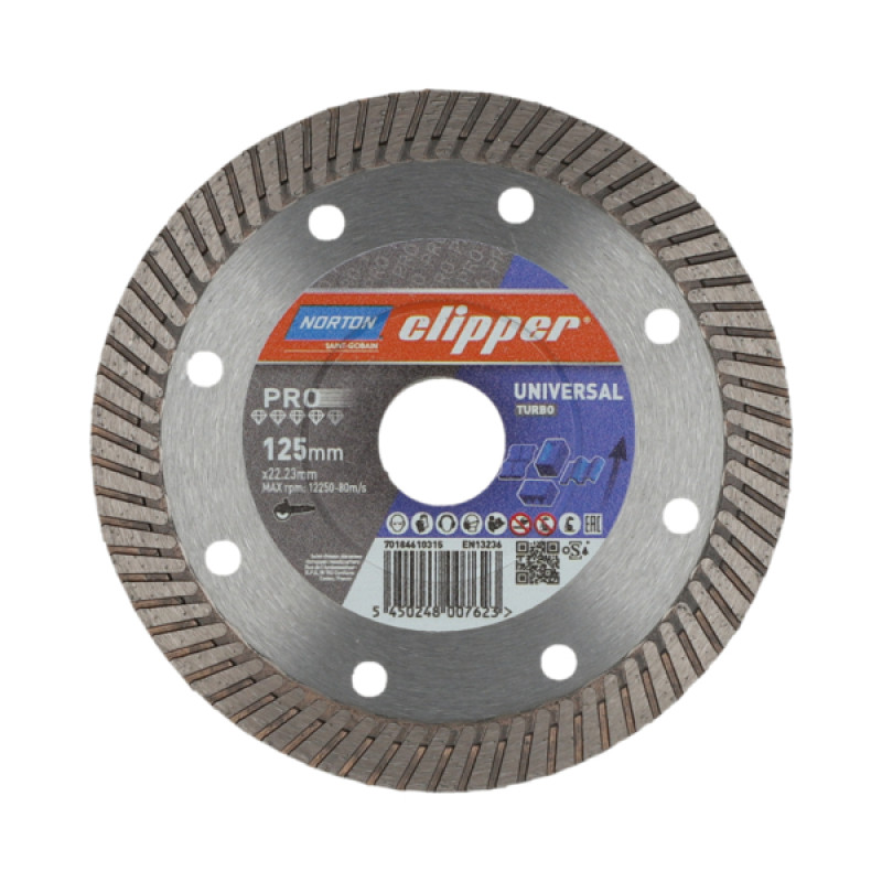 PRO UNIVERSAL TURBO DIJAMANTSKA PLOČA 125x22.23 PRO UNIVERSAL TURBO DIJAMANTSKA PLOČA 125x22.23