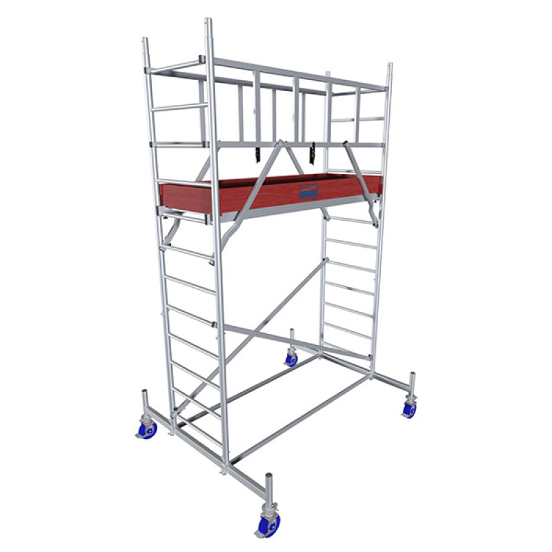 KRAUSE - PROTEC ALUMINIJUMSKA POKRETNA SKELA 4.30m KRAUSE - PROTEC ALUMINIJUMSKA POKRETNA SKELA 4.30m