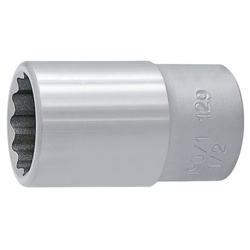 Unior 190/1 12p Ključ nasadni, prihvat 1/2", dvanaestougaoni 13
